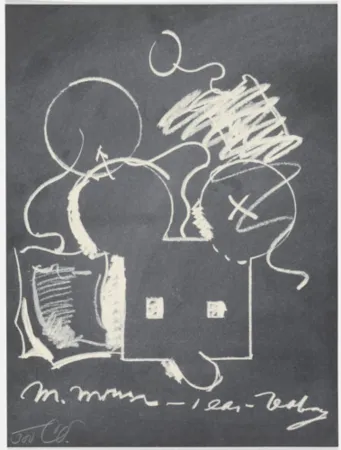 Múltiplo Oldenburg - M.Mouse (with) 1 Ear (equals) Tea Bag Blackboard Version