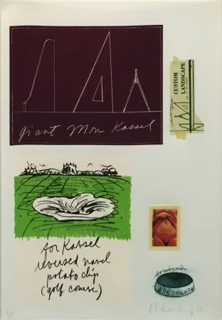 Litografia Oldenburg - NOTES (KASSEL)