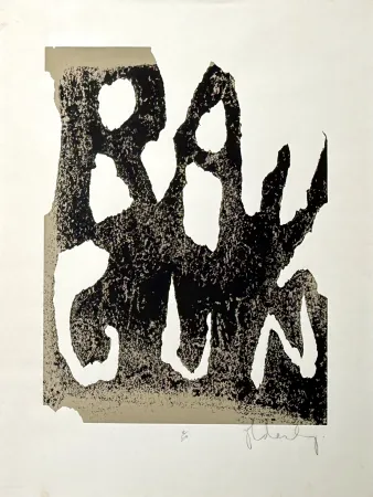 Litografia Oldenburg - Ray Gun