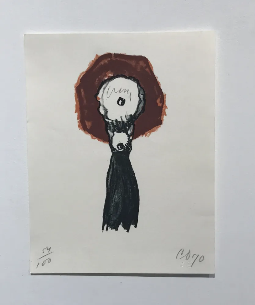 Litografia Oldenburg - Typewriter Eraser