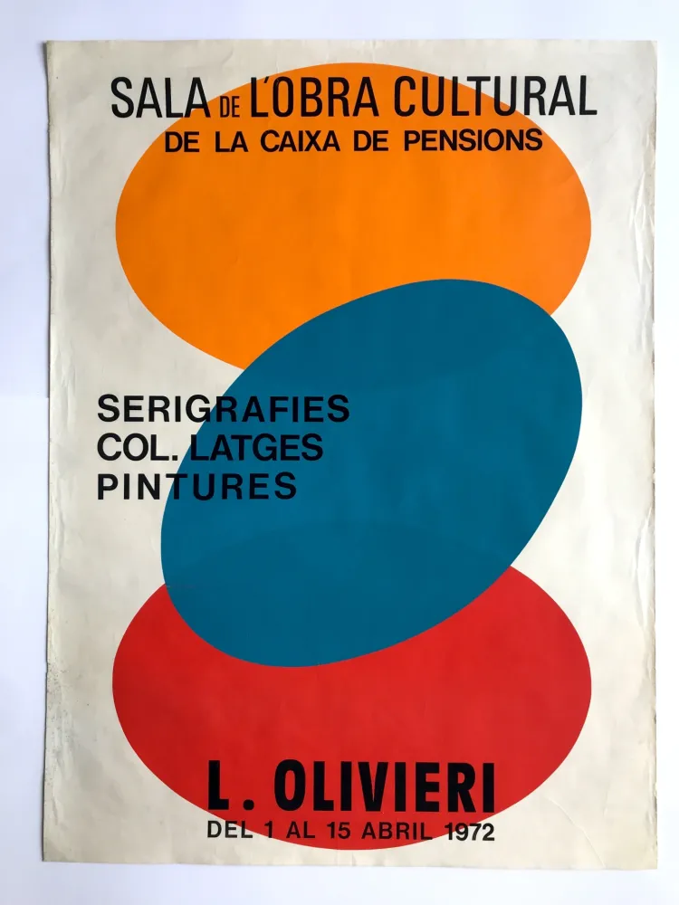 Cartaz Olivieri - Sala de l'obra cultural / Caixa de pensions