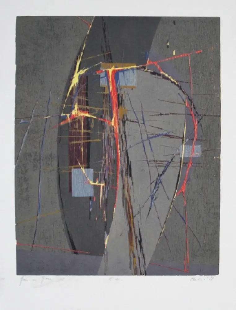 Xilogravura Olschewski - Grau in Grau / Gray in Gray