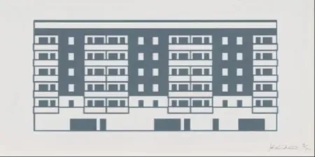 Xilogravura Opie - Apartment 7