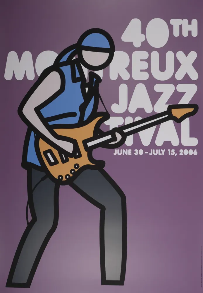 Serigrafia Opie - Montreux Jazz Festival, 2006
