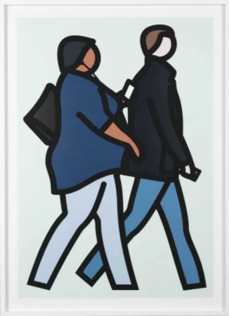 Serigrafia Opie - New York couple 2