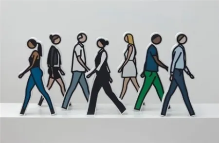 Múltiplo Opie - Walking Statuettes