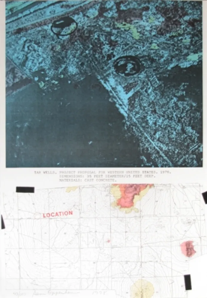 Serigrafia Oppenheim - Tar Wells