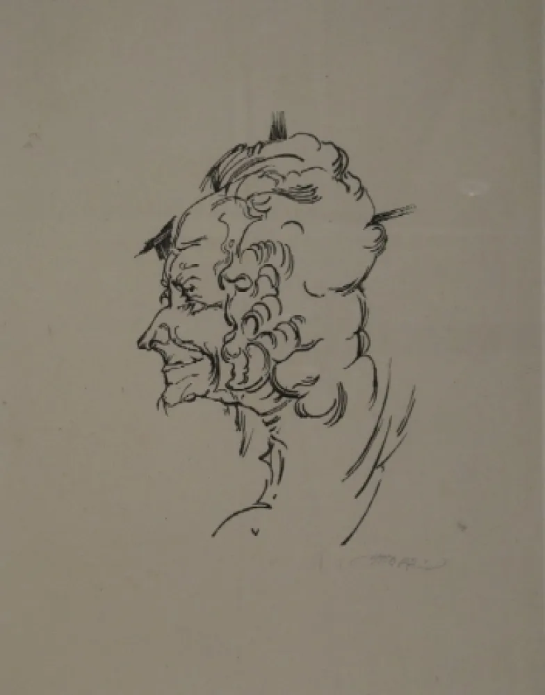 Xilogravura Oppenheimer - Voltaire