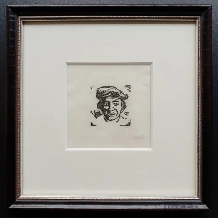 Xilogravura Orlik - Kleiner Kopf