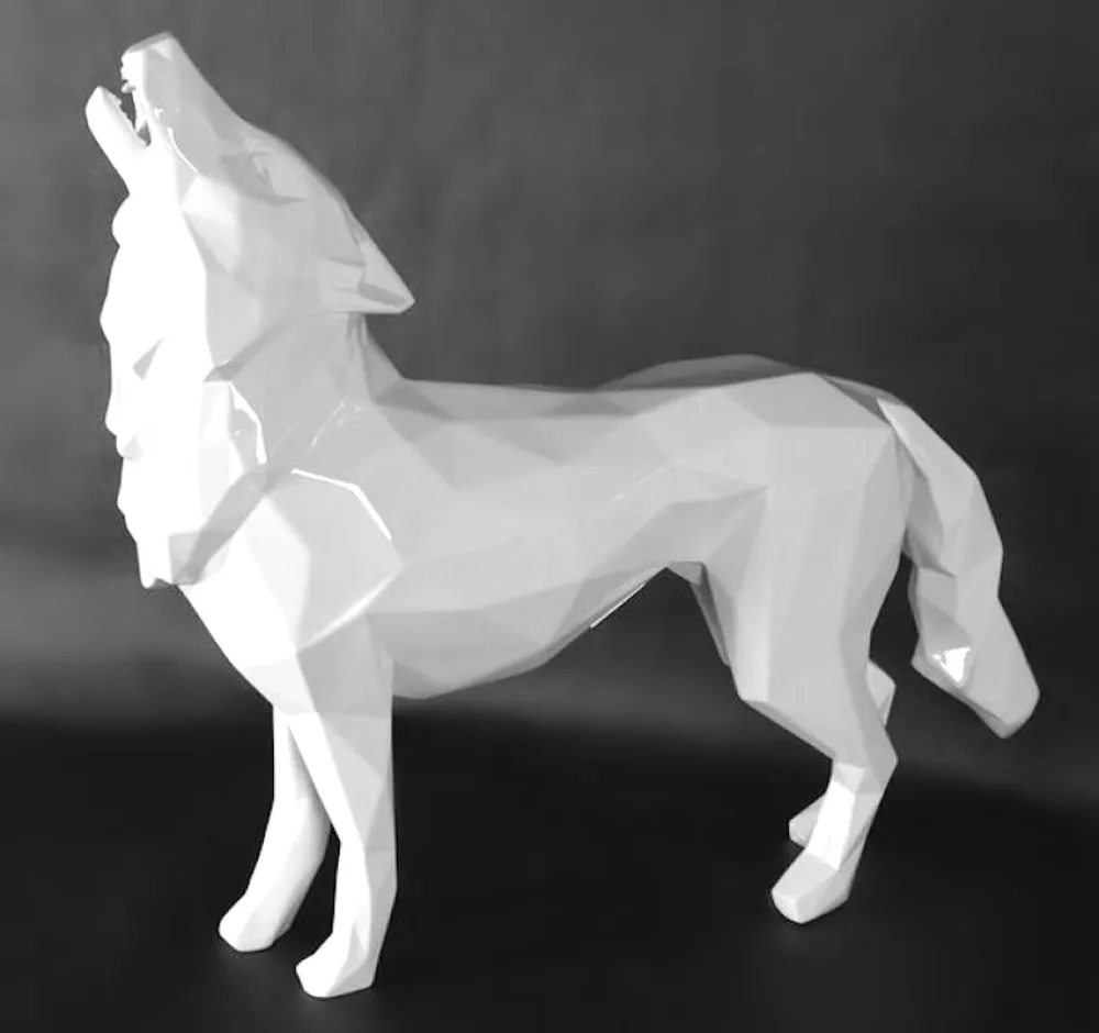 Sem Técnica Orlinsky - Howling Wolf (white)