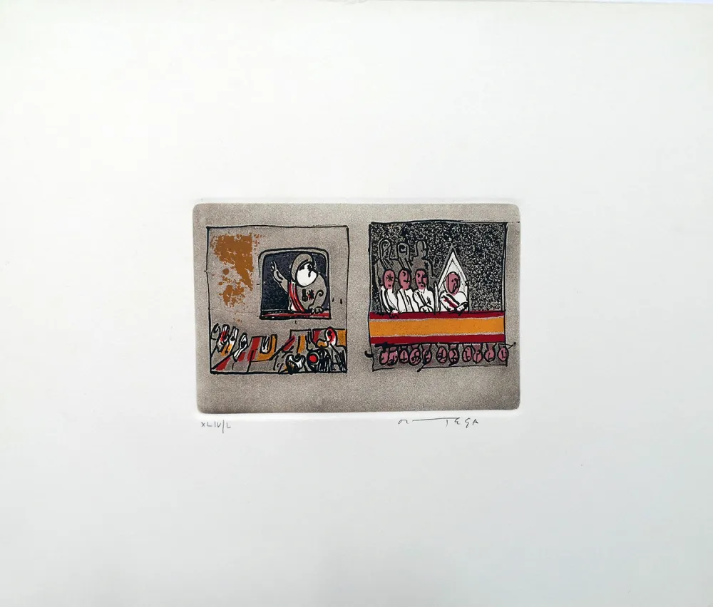 Água-Forte E Água-Tinta Ortega - Dittatura