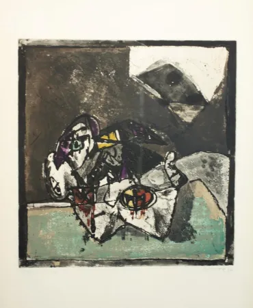 Litografia Ortega - SENZA TITOLO 