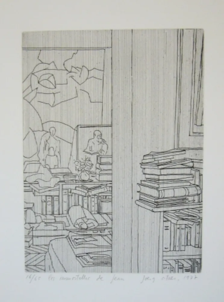 Gravura Ortner - Les immortelles de Jean 