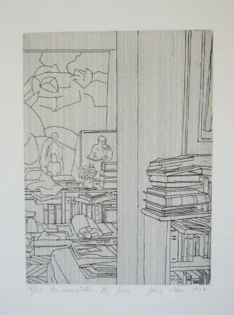 Gravura Ortner - Les immortelles de Jean 