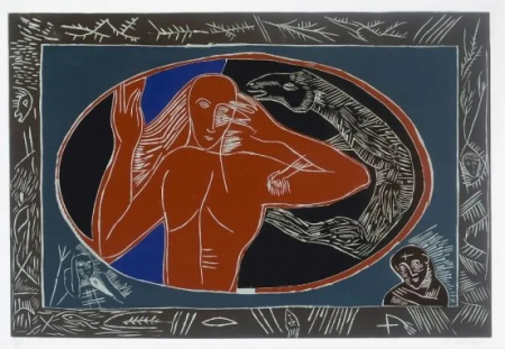 Linogravura Paladino - Elpodbomool