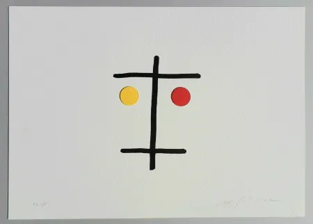 Serigrafia Paladino - I volti