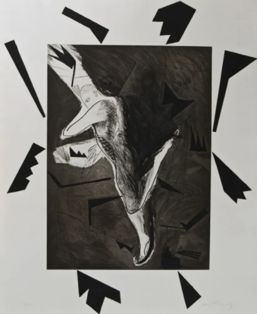 Água-Tinta Paladino - Il pattinatore