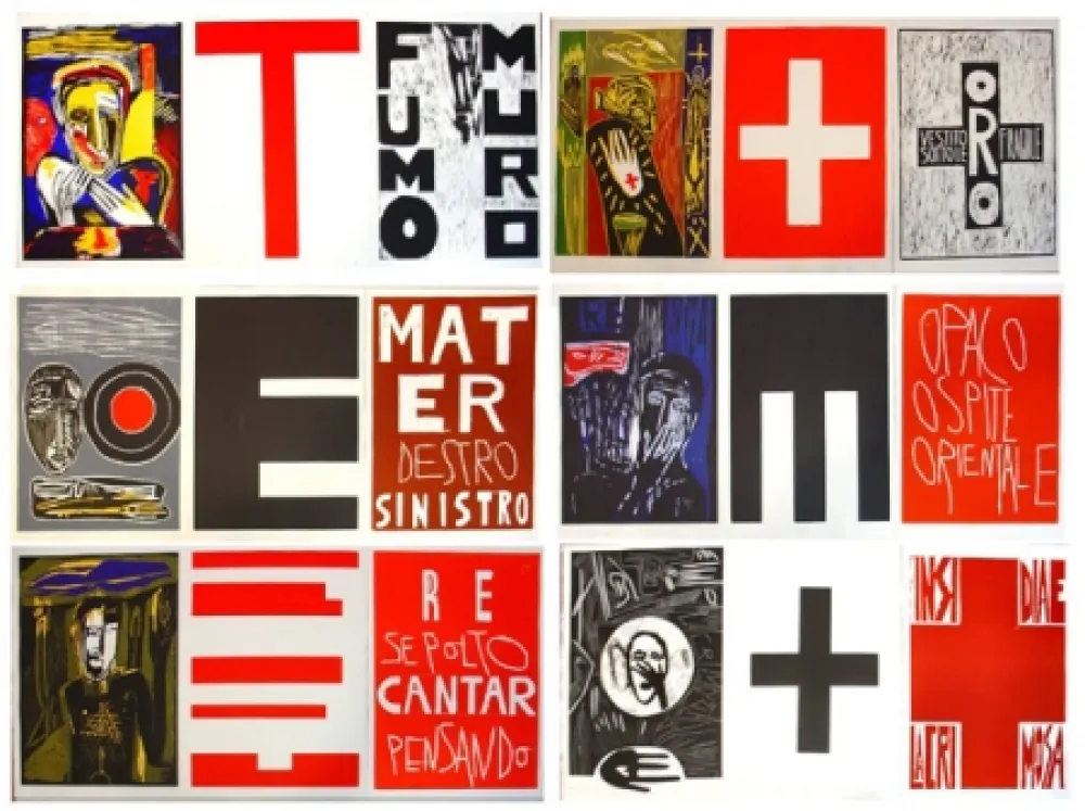 Xilogravura Paladino - Lacrimose