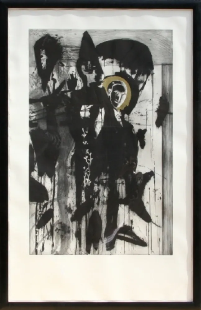 Gravura Paladino - Poeta Occidentale - Triptych #2