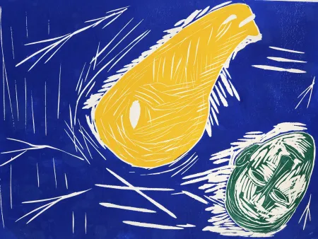 Xilogravura Paladino - Senza titolo