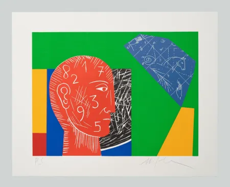 Linogravura Paladino - Senza titolo