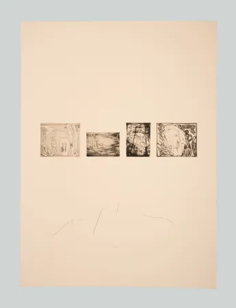 Gravura Paladino - Senza titolo