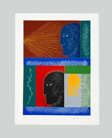 Xilogravura Paladino - Senza titolo