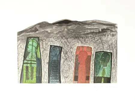 Gravura Paladino - Sguardo a destra