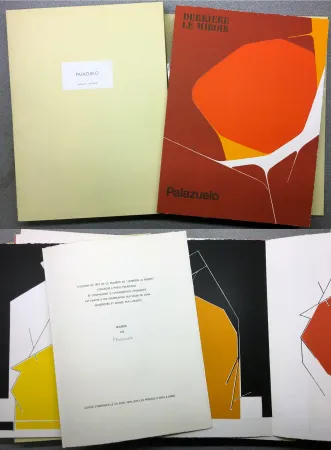 Livro Ilustrado Palazuelo - PALAZUELO. DERRIÈRE LE MIROIR N° 184. Mars 1970. TIRAGE DE LUXE SIGNÉ.