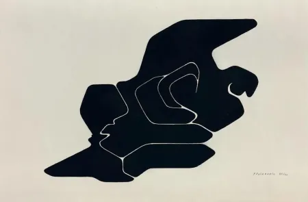 Litografia Palazuelo - Sceaux II