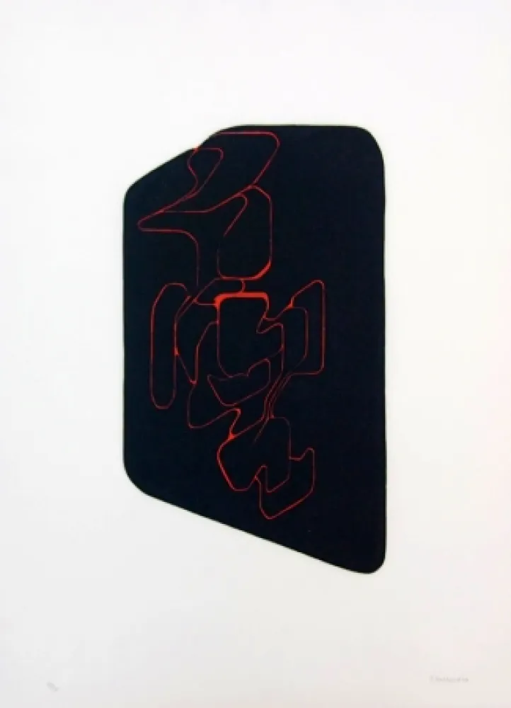 Água-Tinta Palazuelo - Sceaux IV