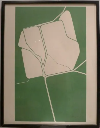 Serigrafia Palazuelo - Sin título