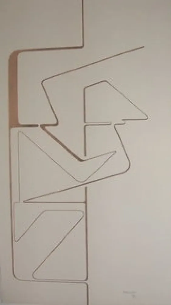 Litografia Palazuelo - Sin titulo