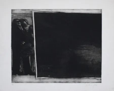 Água-Forte E Água-Tinta Palm - Untitled