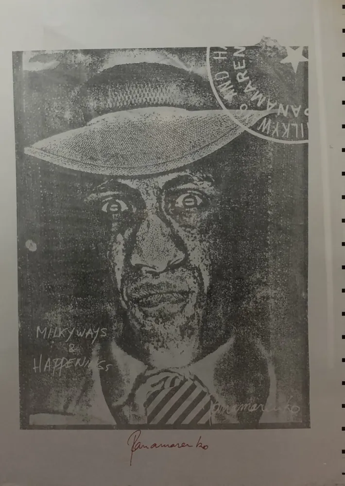 Múltiplo Panamarenko - Milky Ways & Happenings - original plate