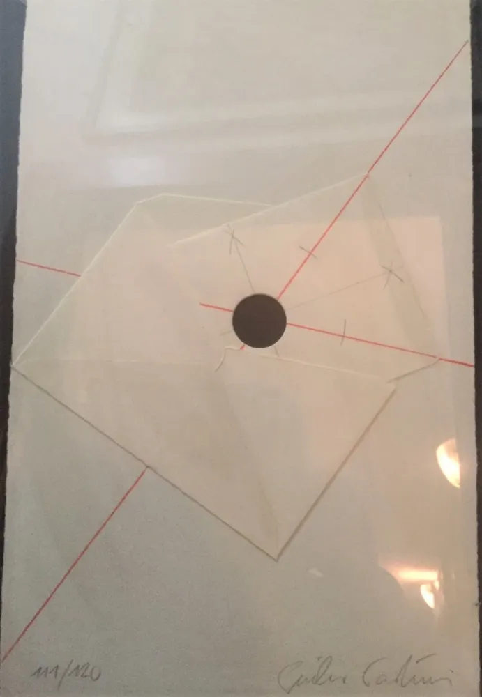 Serigrafia Paolini - L'anello immaginario