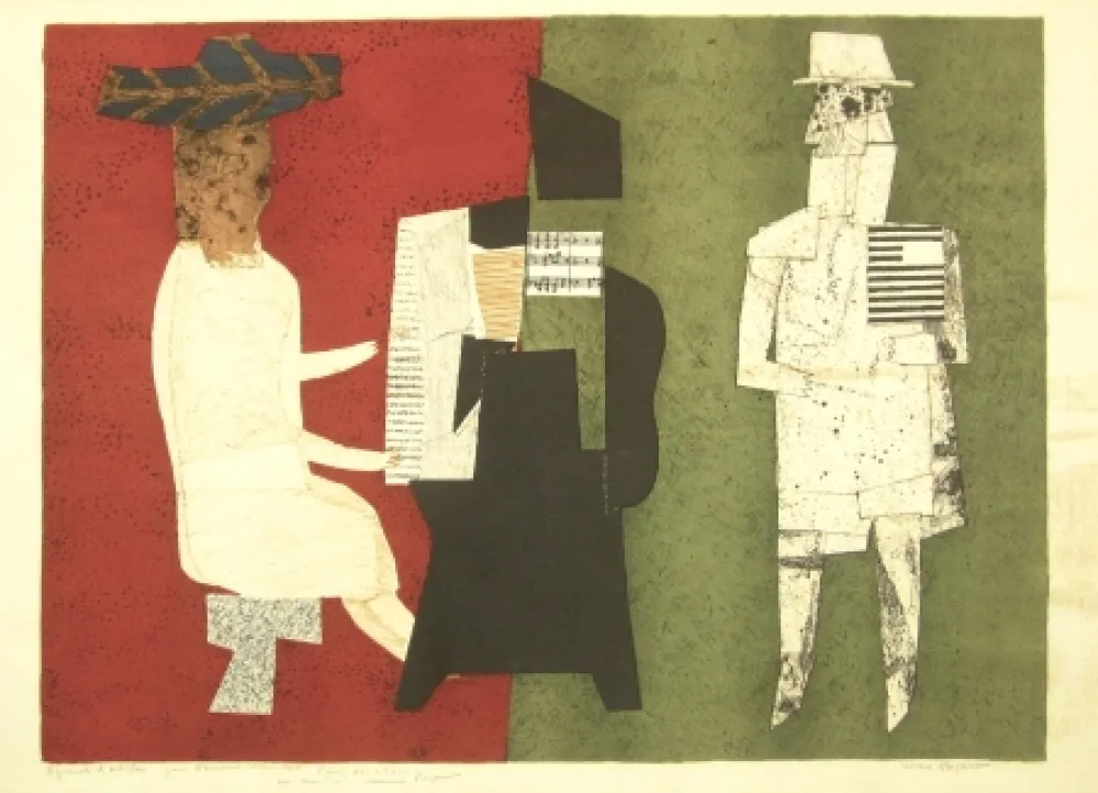 Litografia Papart - Untitled