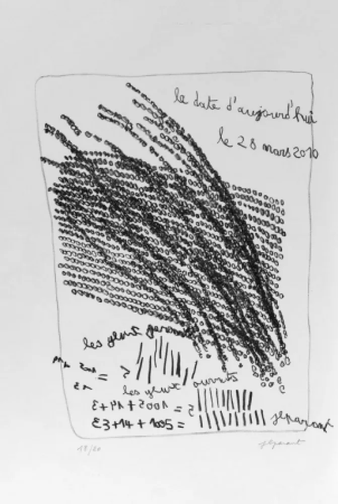 Litografia Parant - Lithographie originale / Original lithograph