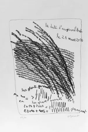 Litografia Parant - Lithographie originale / Original lithograph