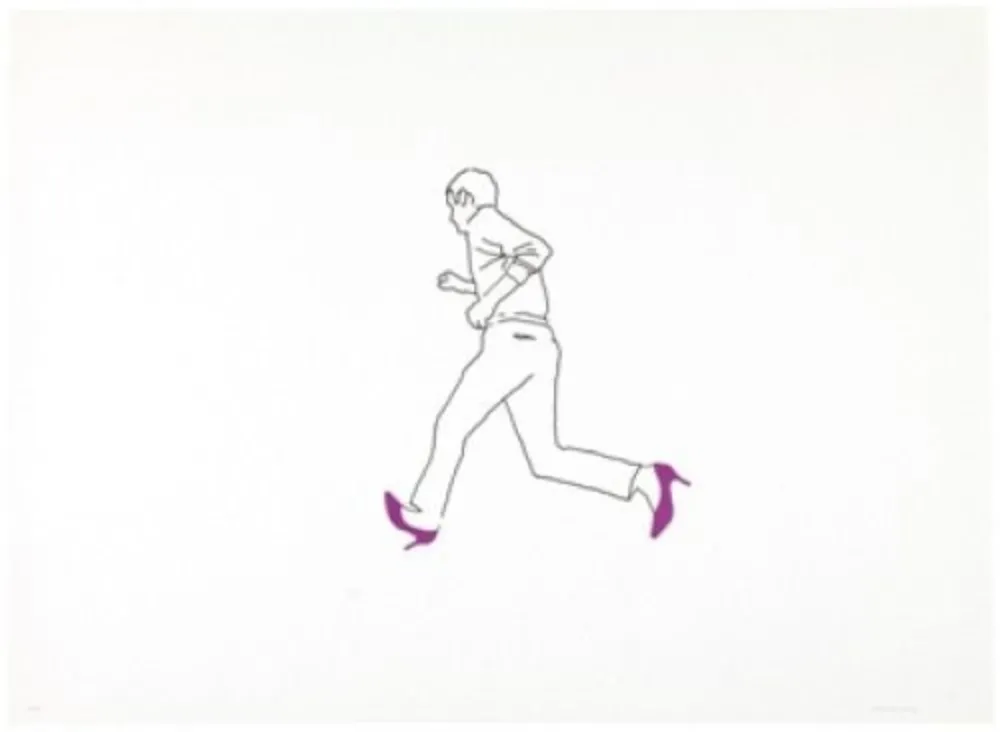 Litografia Paris - Movimiento afectado 3