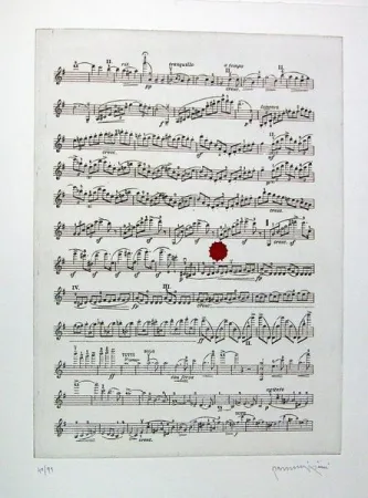 Livro Ilustrado Parmiggiani - Israel. Three Poems