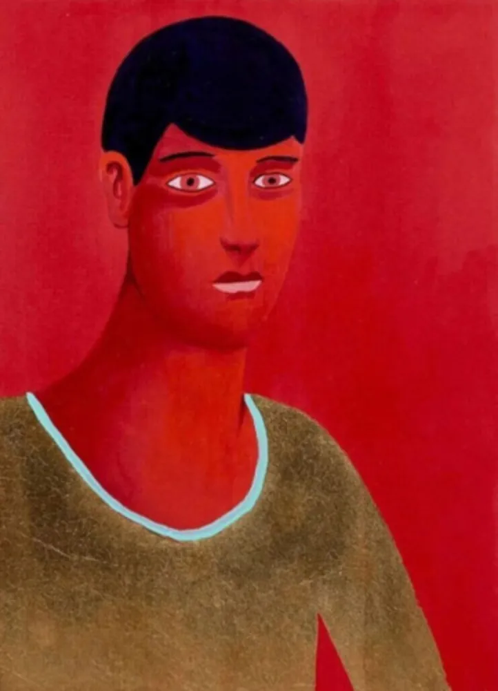 Múltiplo Party - Untitled, Red Portrait
