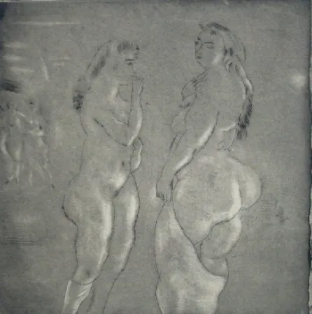 Água-Forte E Água-Tinta Pascin - Comparaison