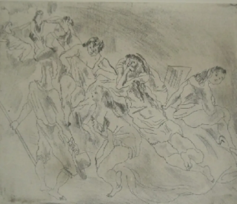 Gravura Pascin - Encore l'Enfant Prodige