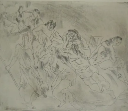 Gravura Pascin - Encore l'Enfant Prodige