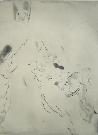 Ponta-Seca Pascin - Toilette de Bethsabée