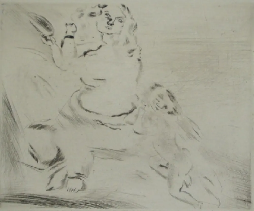 Ponta-Seca Pascin - Venus et l'Amour