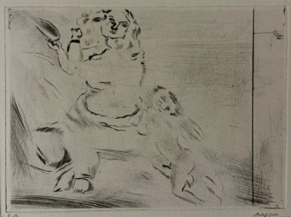 Ponta-Seca Pascin - Vénus et l'amour