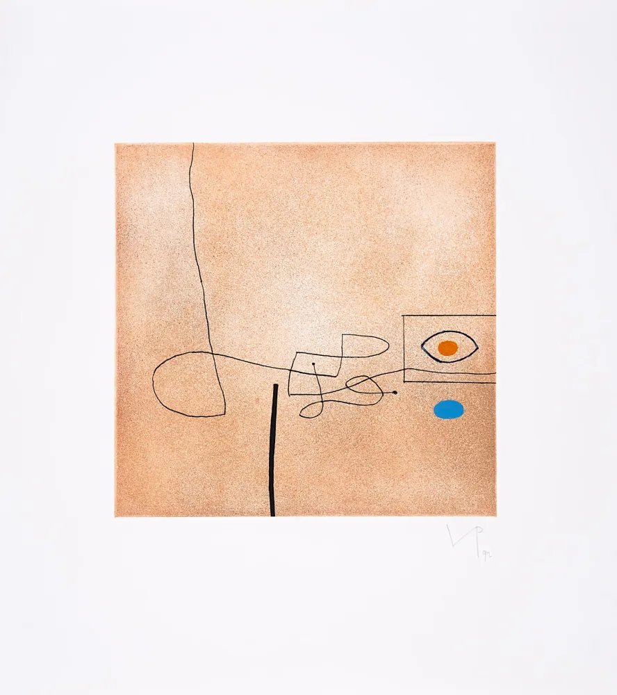 Água-Tinta Pasmore - Images on the Wall G, Edition B 