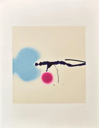 Gravura Pasmore - Victor pasmore (1908–1998) - Points of Contact No. 38 - Etching and aquatint - 1988
